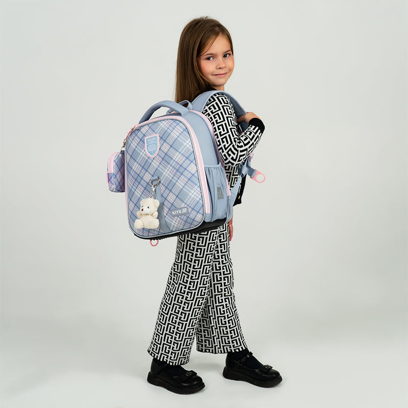 School backpack hard shaped College Line Girl K25-555S-6