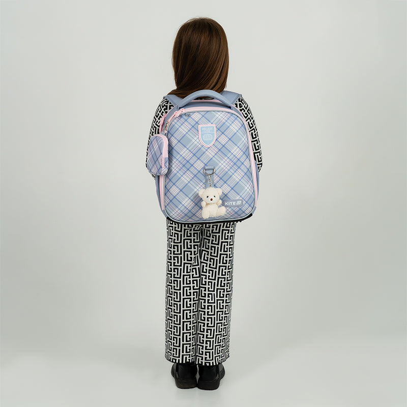 School backpack hard shaped College Line Girl K25-555S-6