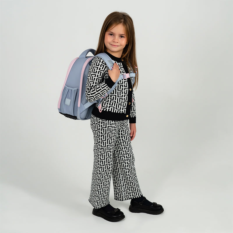 School backpack hard shaped College Line Girl K25-555S-6