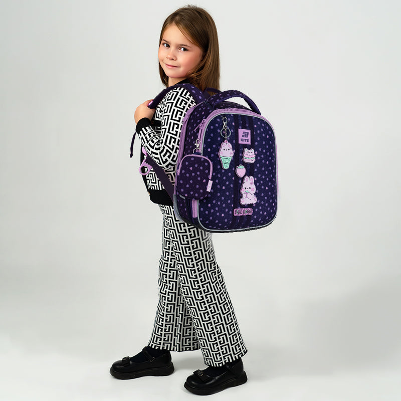 Рюкзак шкільний каркасний Kite Education Feel Good K25-555S-8
