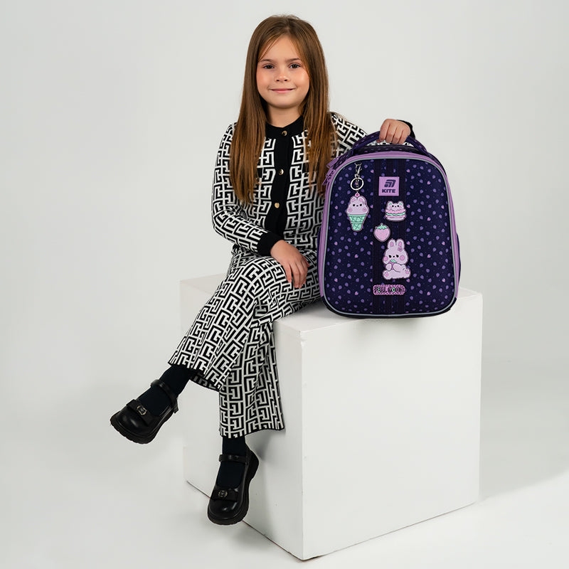 Рюкзак шкільний каркасний Kite Education Feel Good K25-555S-8
