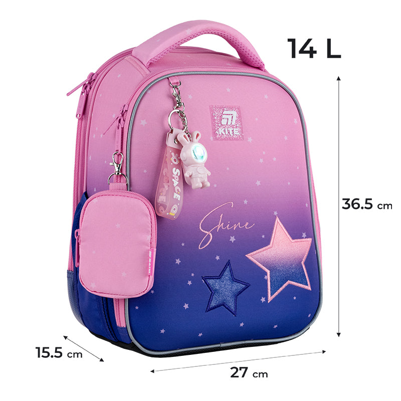 Рюкзак шкільний каркасний Kite Education Sparkling K25-555S-9