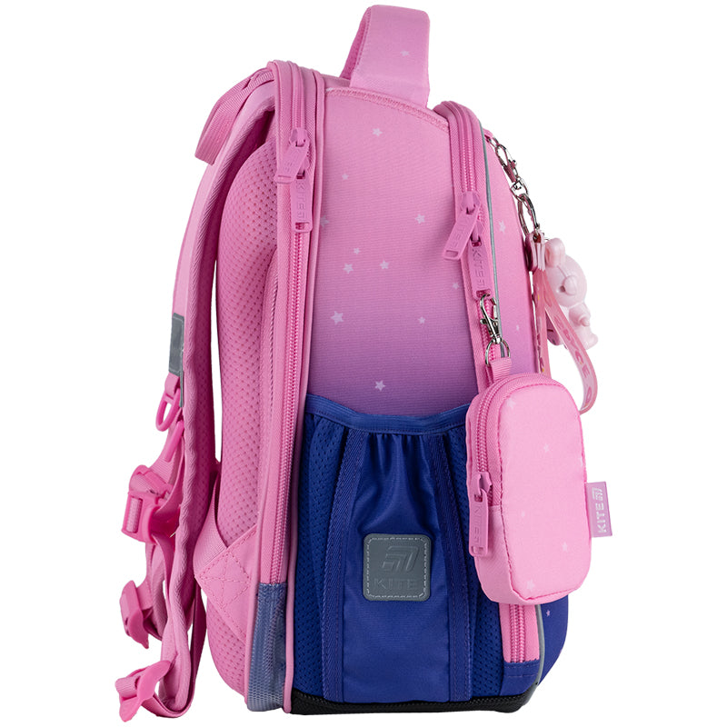 School backpack hard shaped Sparkling K25-555S-9