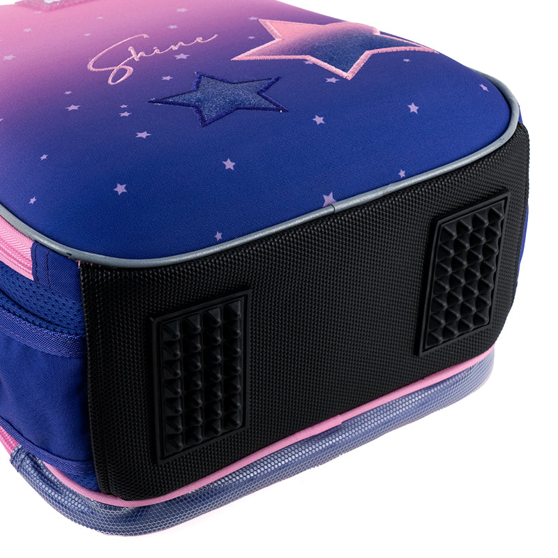 School backpack hard shaped Sparkling K25-555S-9