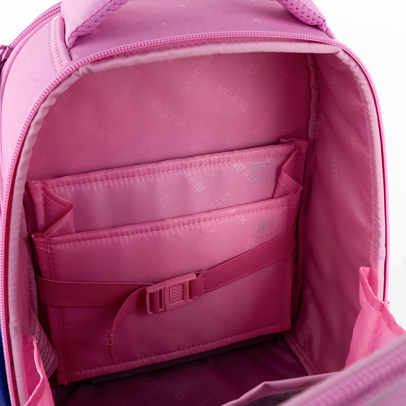 School backpack hard shaped Sparkling K25-555S-9