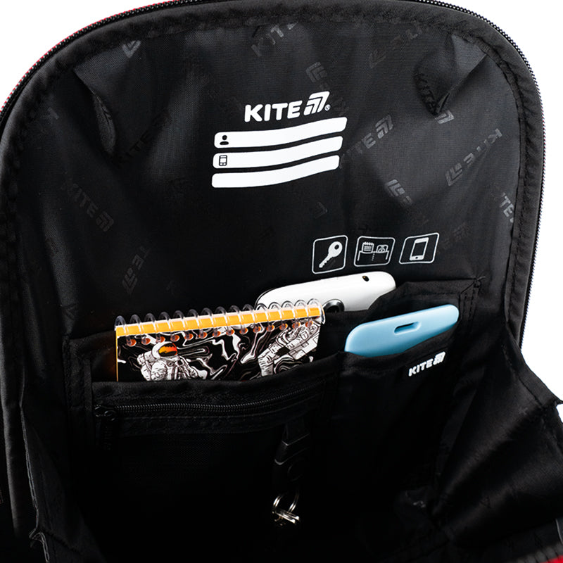 School backpack hard shaped Hot Wheels HW25-555S