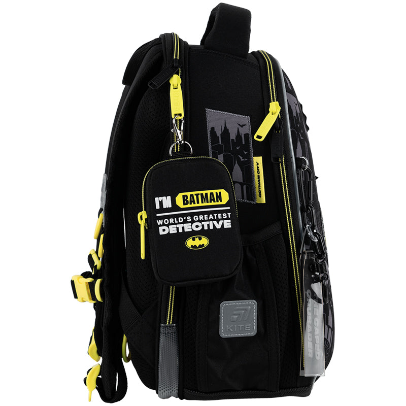 School backpack hard shaped DC Batman DC25-555S
