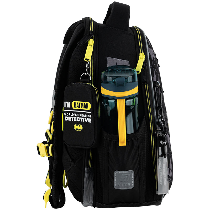 School backpack hard shaped DC Batman DC25-555S