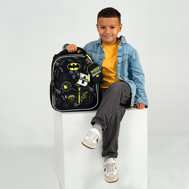 School backpack hard shaped DC Batman DC25-555S