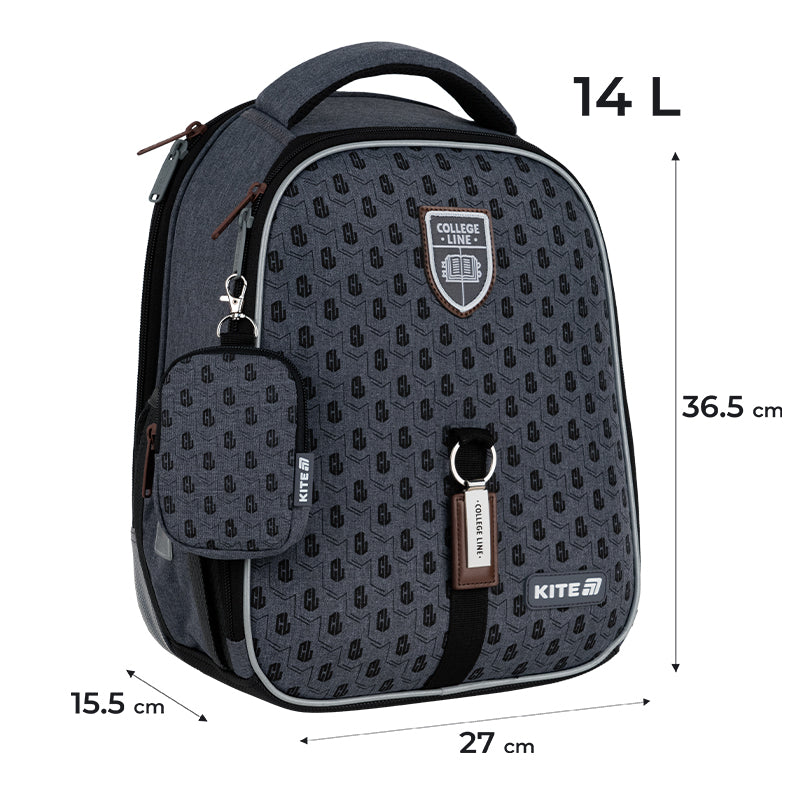 Рюкзак шкільний каркасний Kite Education College Line Boy K25-555S-1