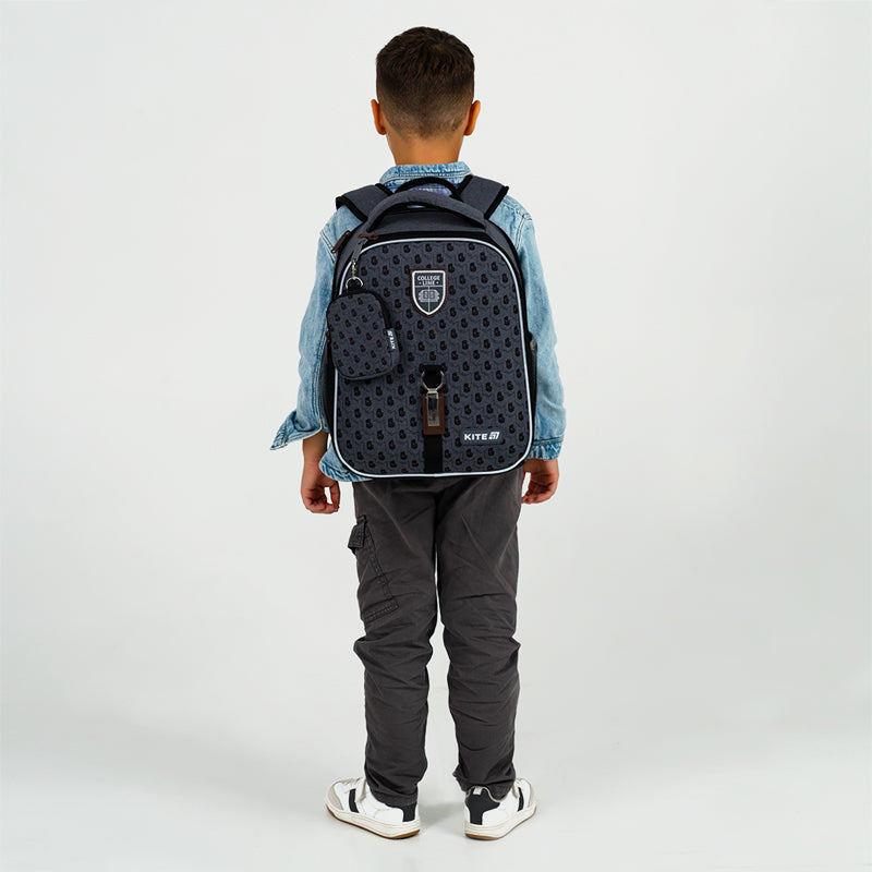 Рюкзак шкільний каркасний Kite Education College Line Boy K25-555S-1