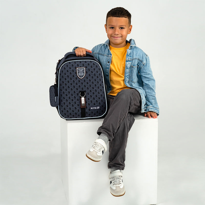 Рюкзак шкільний каркасний Kite Education College Line Boy K25-555S-1