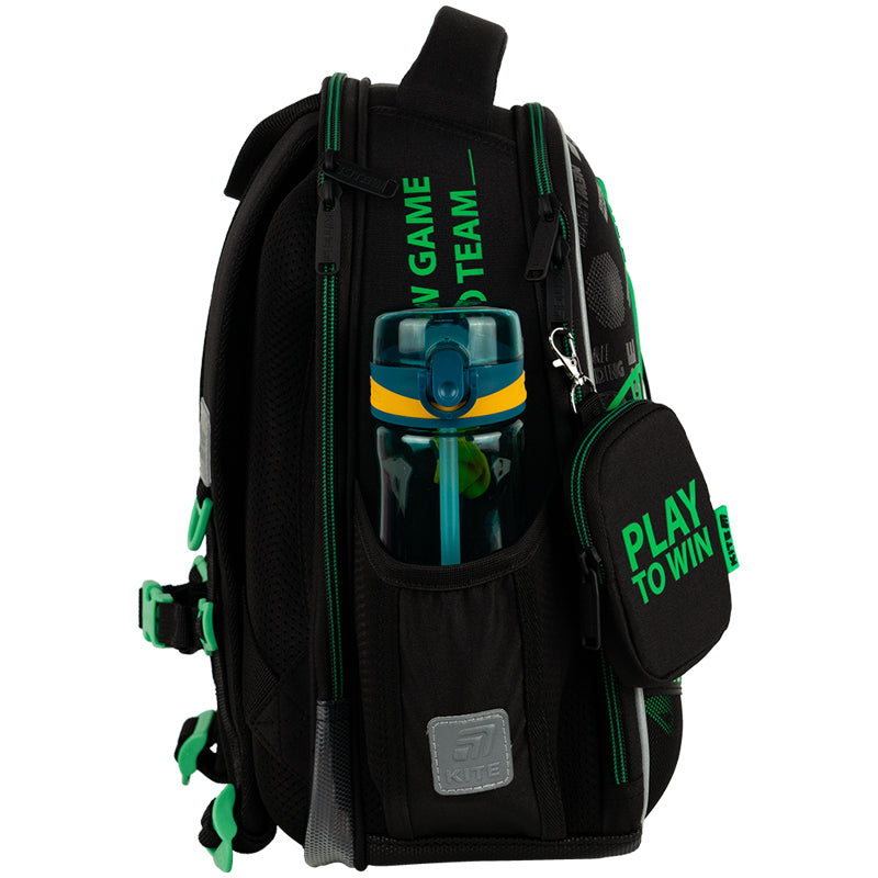 School backpack hard shaped Play&Win K25-555S-2