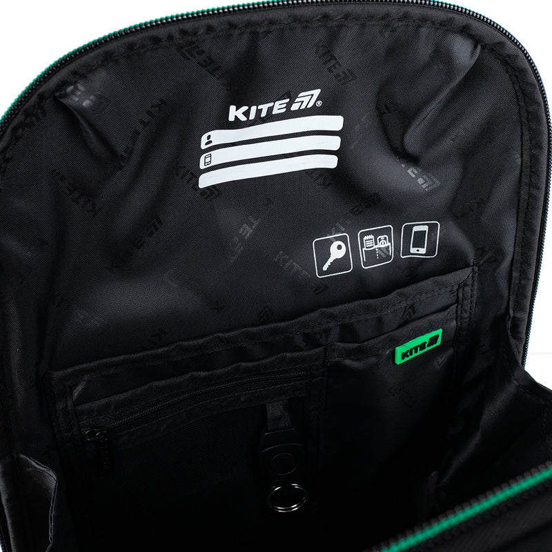 School backpack hard shaped Play&Win K25-555S-2