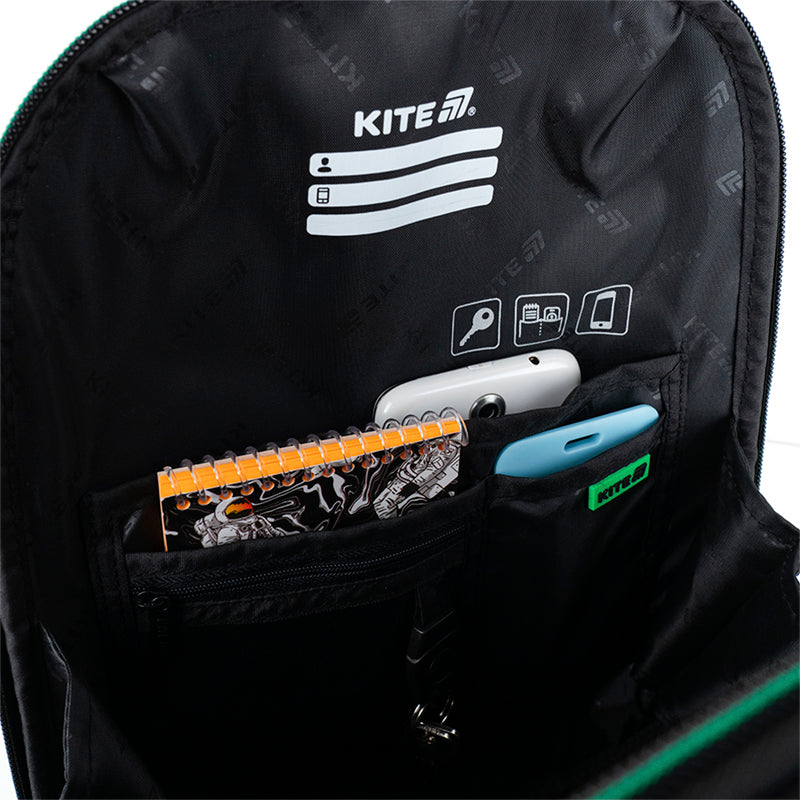 School backpack hard shaped Play&Win K25-555S-2