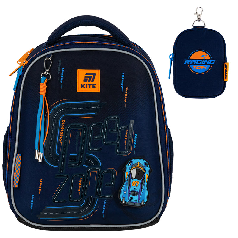 School backpack hard shaped Speed Zone K25-555S-3