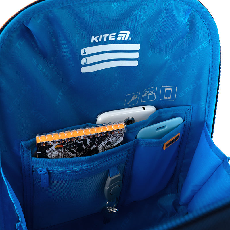School backpack hard shaped Speed Zone K25-555S-3