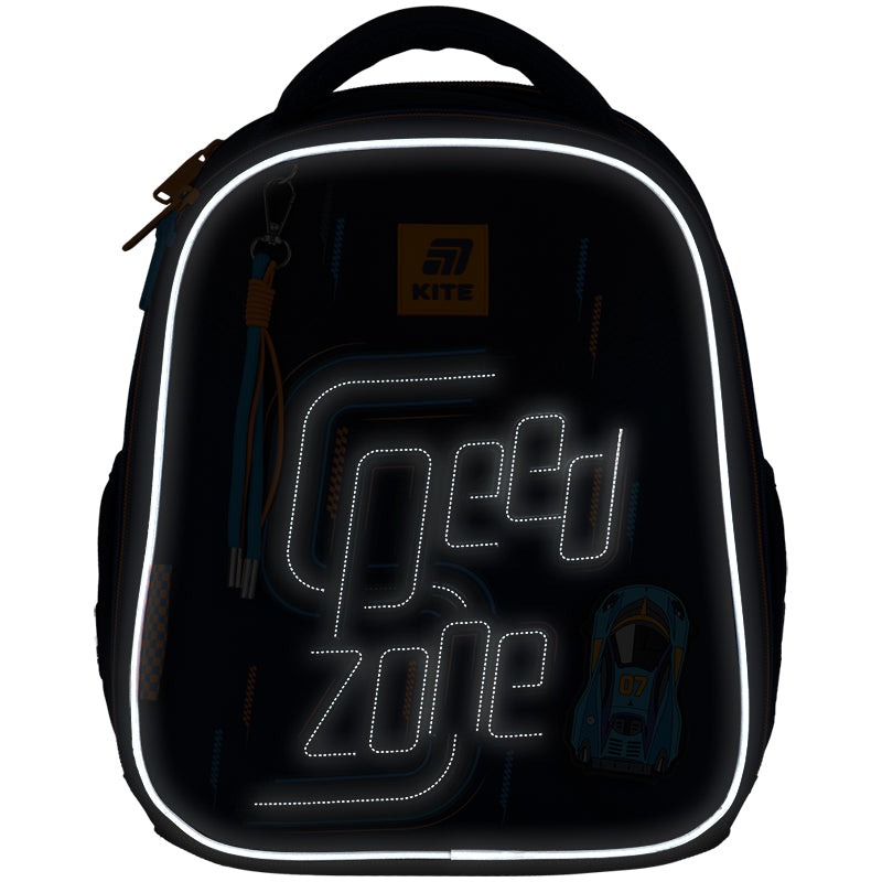 School backpack hard shaped Speed Zone K25-555S-3