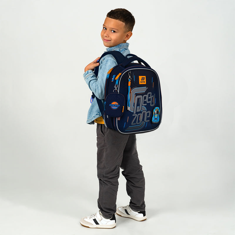 School backpack hard shaped Speed Zone K25-555S-3