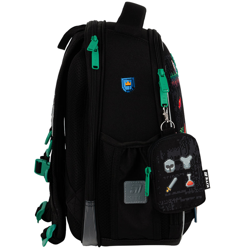 School backpack hard shaped Pixel Game K25-555S-4