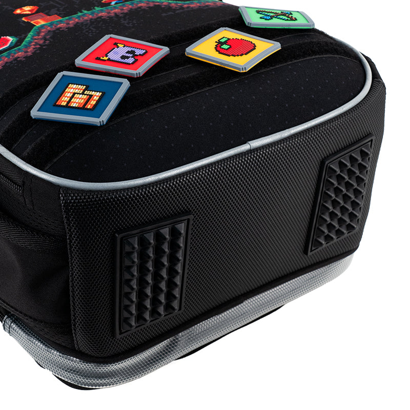 School backpack hard shaped Pixel Game K25-555S-4