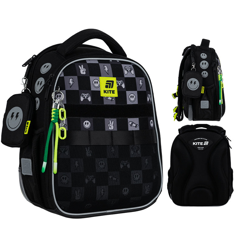 School backpack hard shaped Game On K25-555S-5