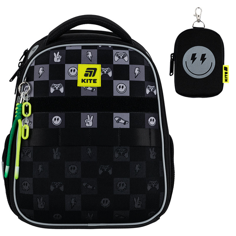 School backpack hard shaped Game On K25-555S-5