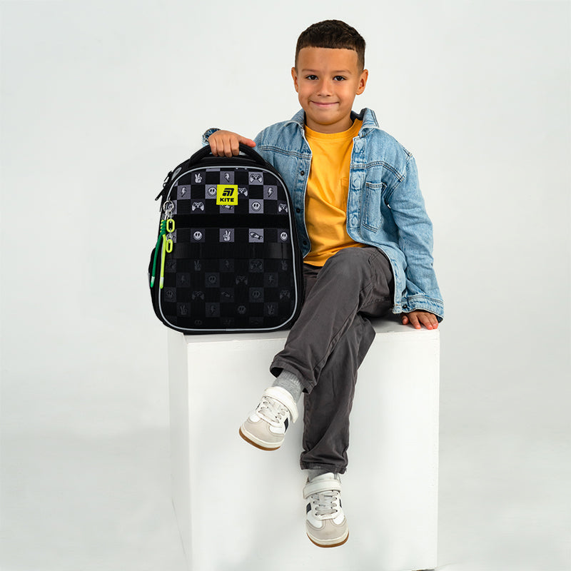 School backpack hard shaped Game On K25-555S-5