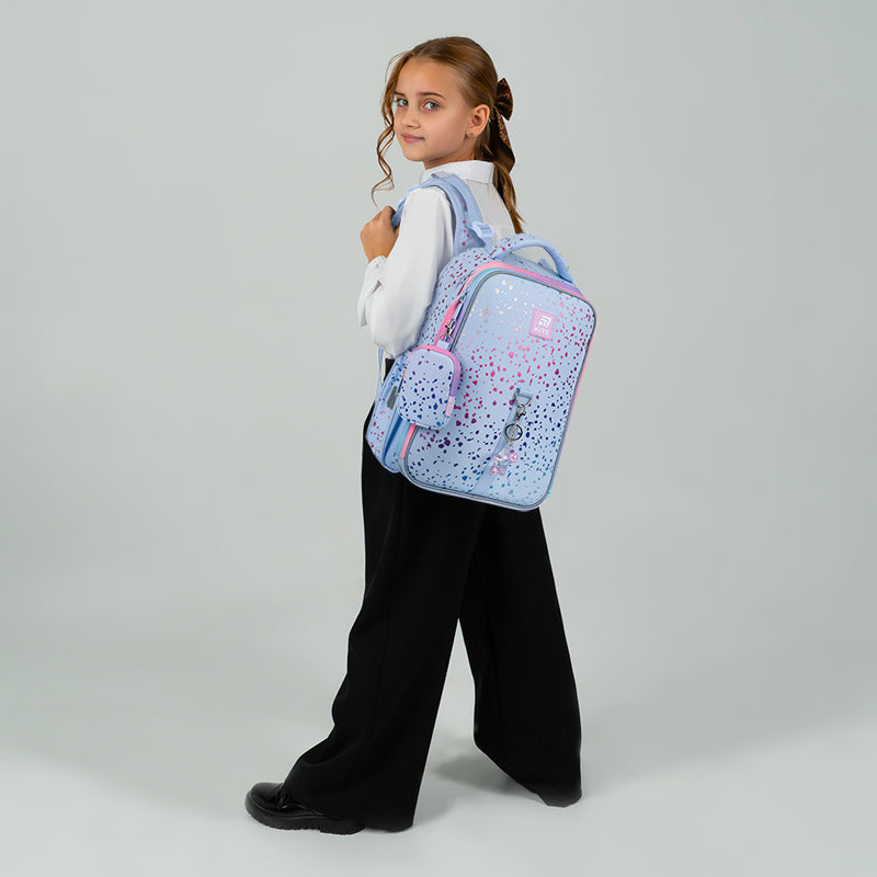 School backpack hard shaped Shiny K25-531M-1