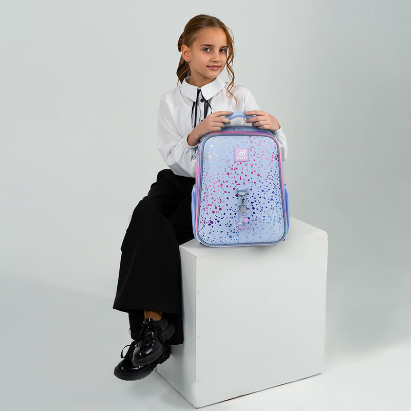 School backpack hard shaped Shiny K25-531M-1