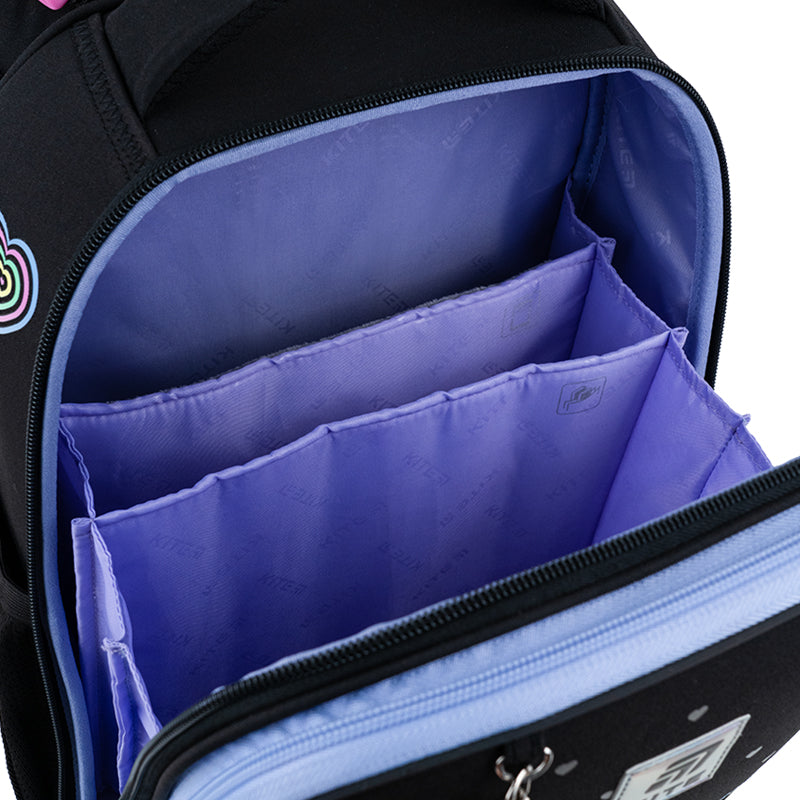 School backpack hard shaped Love is K25-531M-2