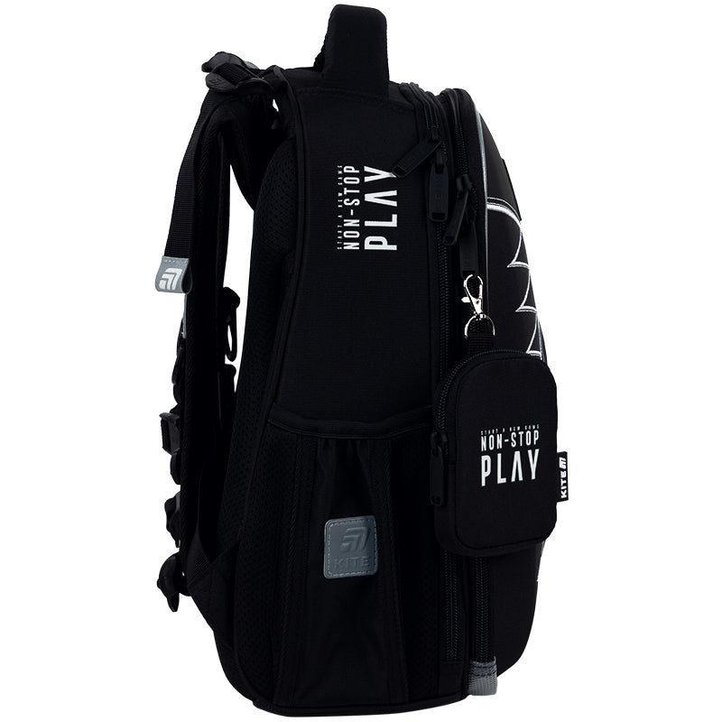 School backpack hard shaped Player K25-531M-3