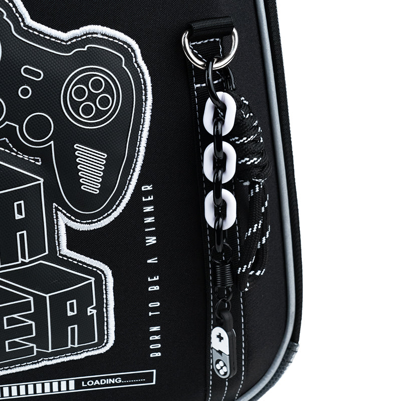 School backpack hard shaped Player K25-531M-3