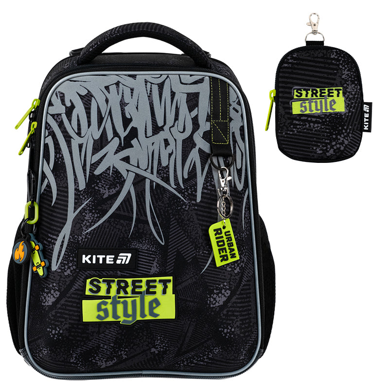 School backpack hard shaped Street Style K25-531M-4