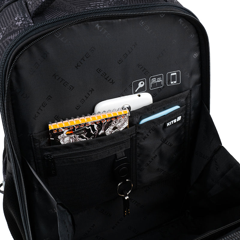 School backpack hard shaped Street Style K25-531M-4