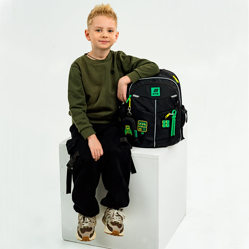 School backpack Kite Education Game Over K25-771S-4