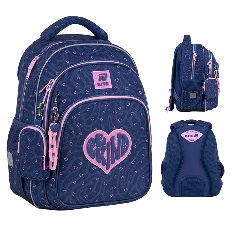 Рюкзак шкільний Kite Education Be Kind K25-763M-4