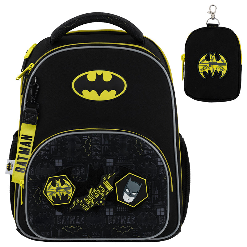 School backpack hard shaped DC Batman DC25-556M