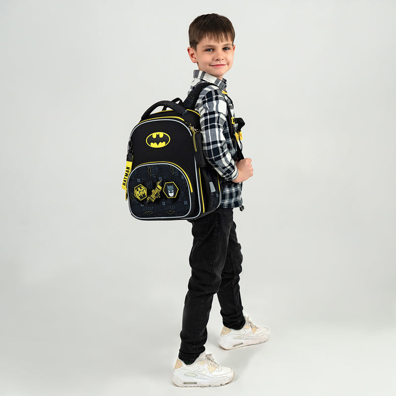 School backpack hard shaped DC Batman DC25-556M