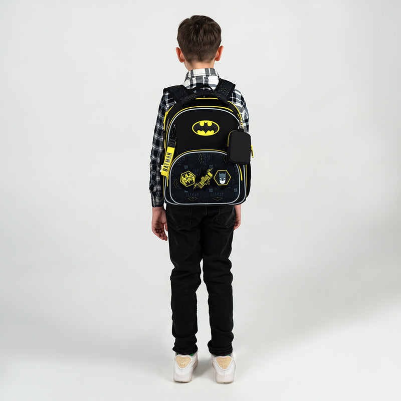 School backpack hard shaped DC Batman DC25-556M