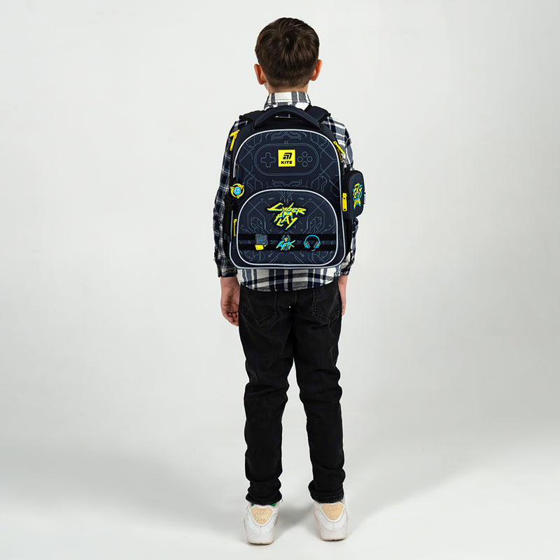 School backpack hard shaped Cyber K25-556M-2