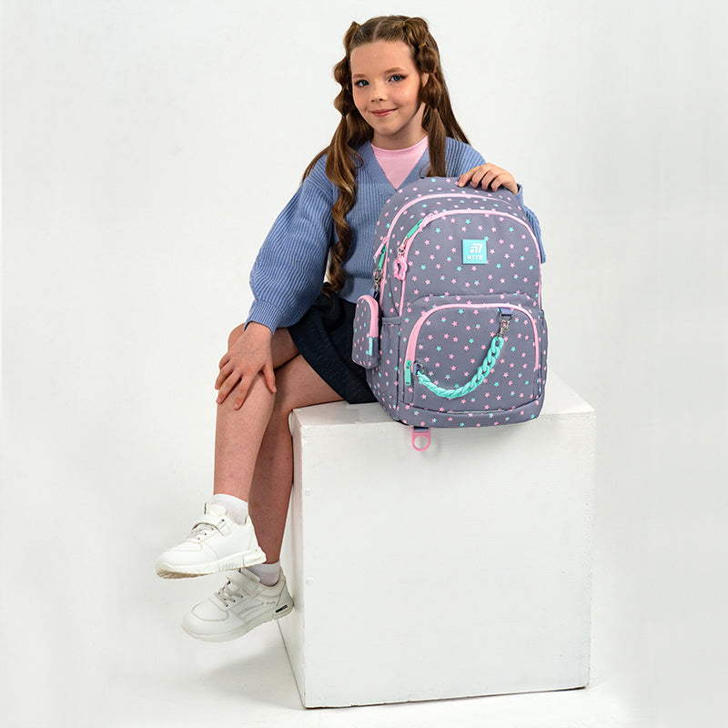 Рюкзак шкільний Kite Education Kawaii Stars K25-585M-2