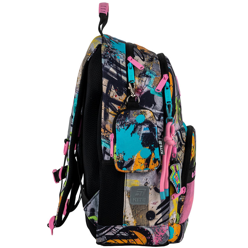 School backpack Kite Education Street Art K25-585M-3