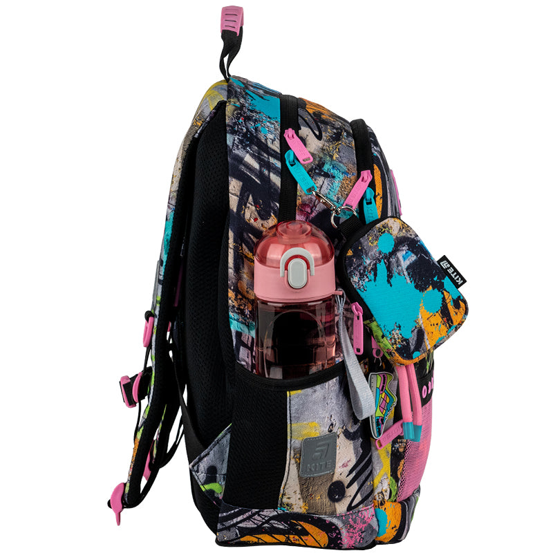 School backpack Kite Education Street Art K25-585M-3