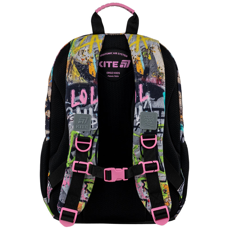 School backpack Kite Education Street Art K25-585M-3