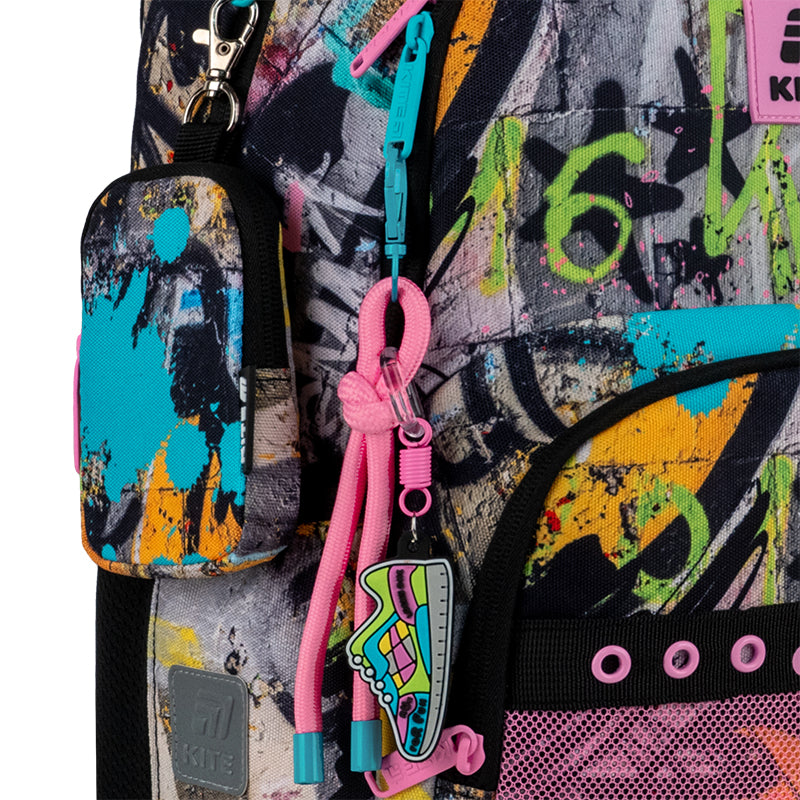 School backpack Kite Education Street Art K25-585M-3