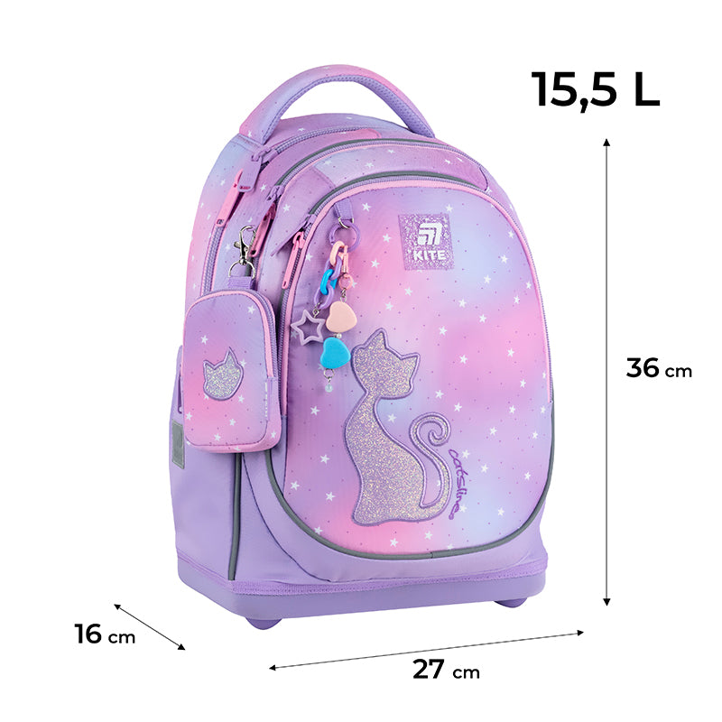 Рюкзак шкільний Kite Education Catsline K25-724S-2