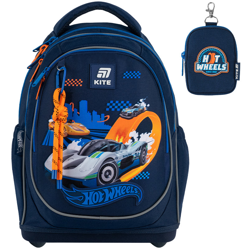 School backpack Kite Education Hot Wheels HW25-724S