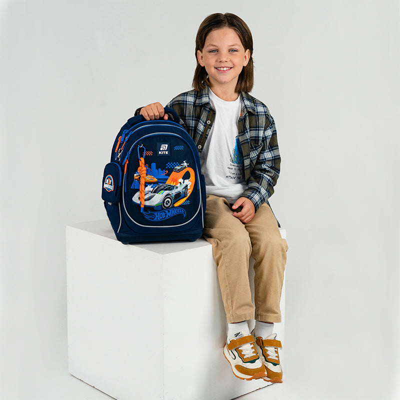 School backpack Kite Education Hot Wheels HW25-724S