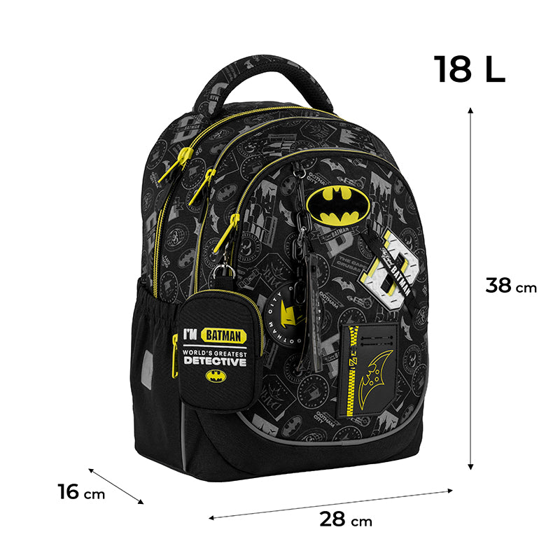School backpack Kite Education DC Batman DC25-700M